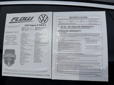 2018 Jaguar E-PACE S