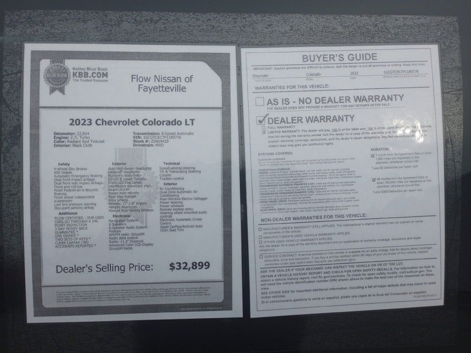 2023 Chevrolet Colorado 4WD Crew Cab Short Box LT