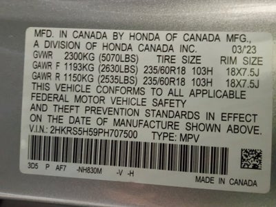2023 Honda CR-V Hybrid Sport