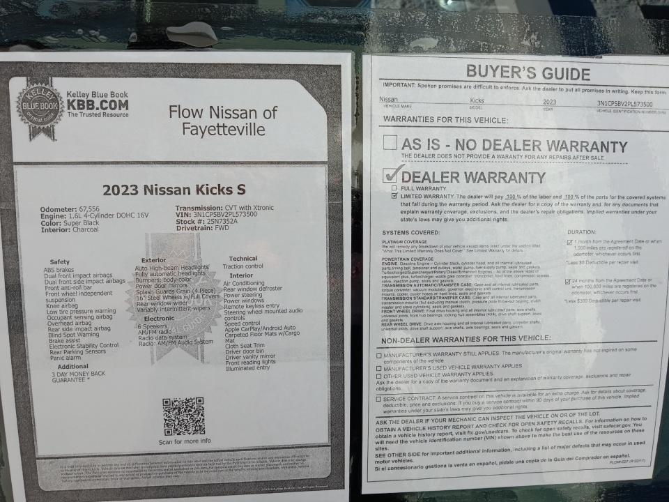 2023 Nissan Kicks S
