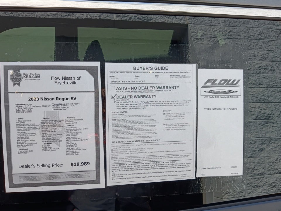 2023 Nissan Rogue SV FWD
