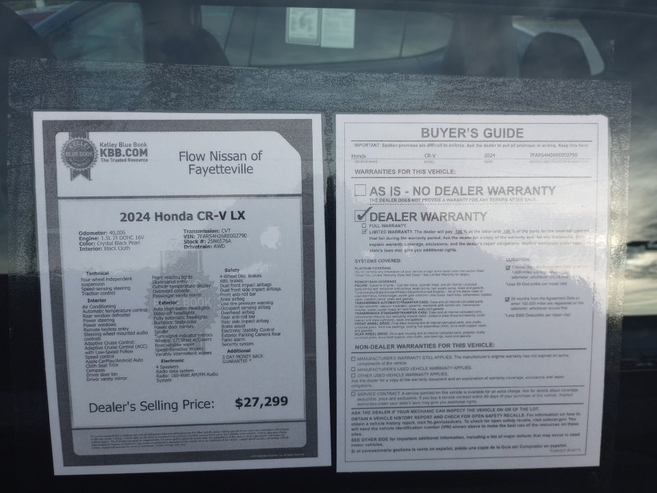 2024 Honda CR-V LX AWD