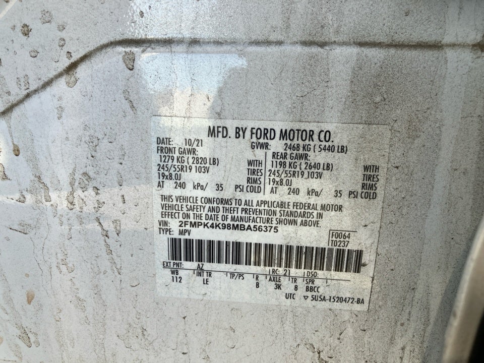 2021 Ford Edge Titanium