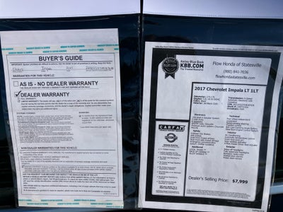 2017 Chevrolet Impala 1LT