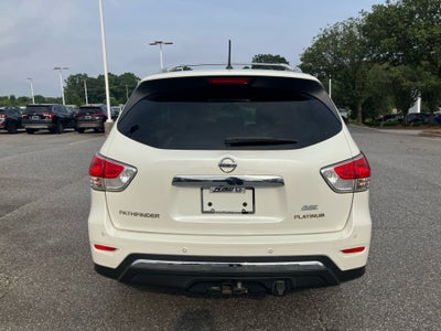 2016 Nissan Pathfinder Platinum