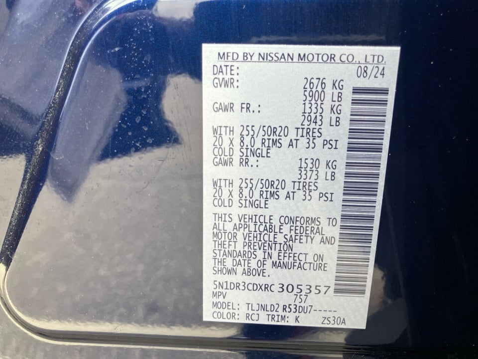 2024 Nissan Pathfinder SL 4WD