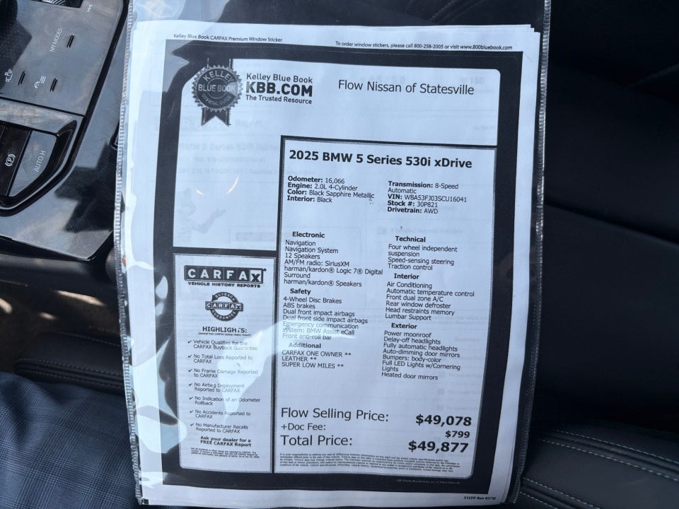 2025 BMW 530i 530i xDrive