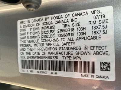 2019 Honda CR-V EX-L