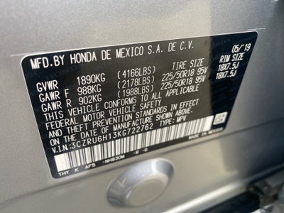 2019 Honda HR-V Sport