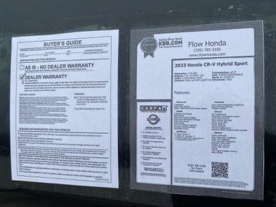 2023 Honda CR-V Hybrid Sport