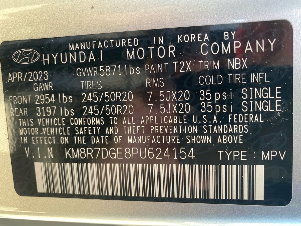 2023 Hyundai Palisade Calligraphy