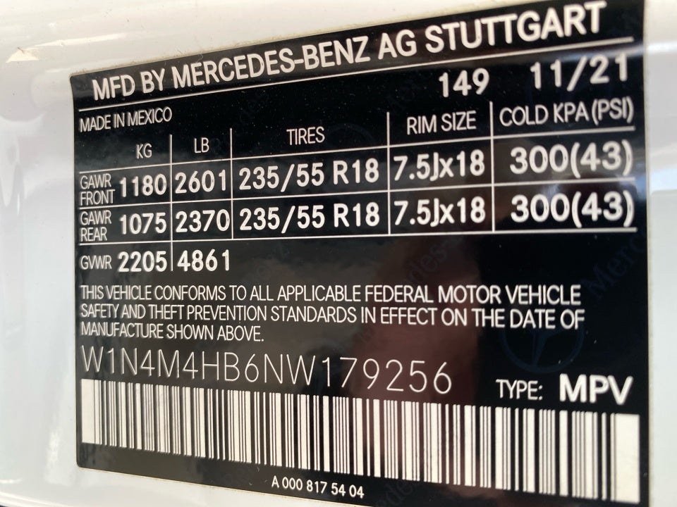 2022 Mercedes-Benz GLB 250 4MATIC®