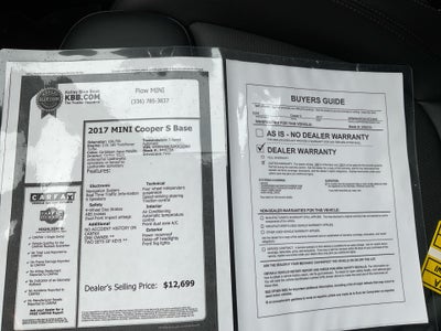 2017 MINI Convertible Cooper S