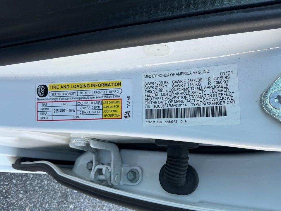 2021 Acura TLX Technology Package