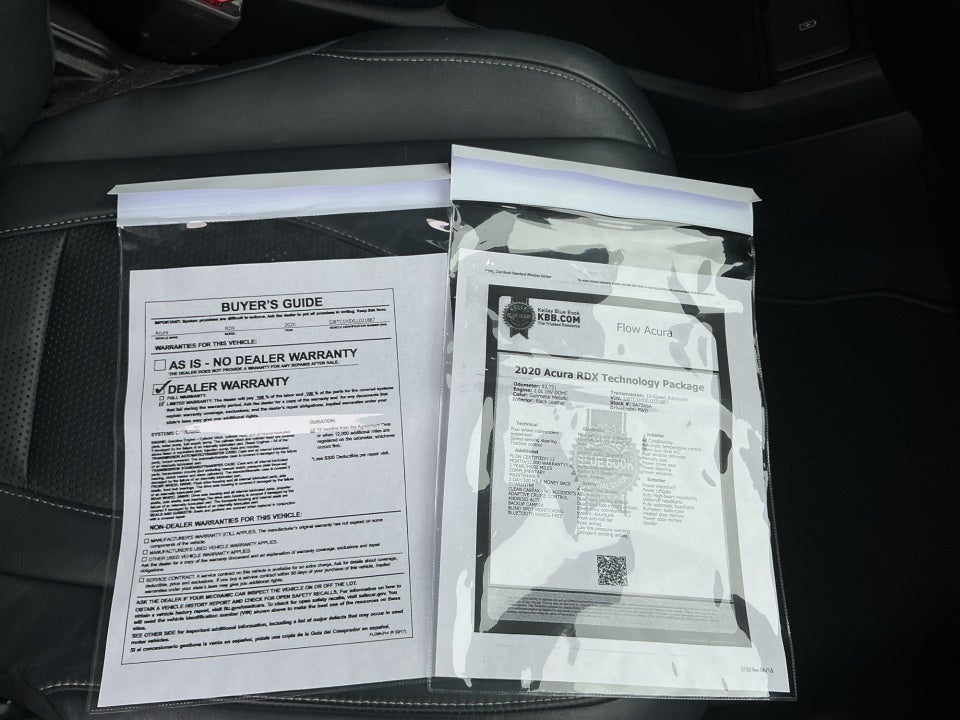 2020 Acura RDX Technology Package