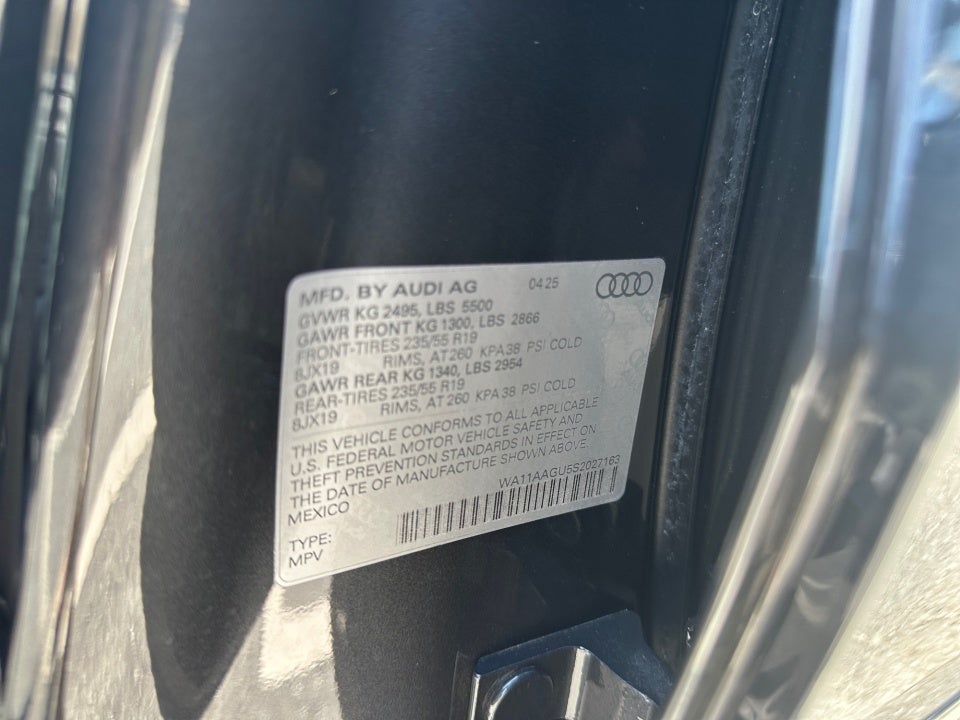 2025 Audi All-new Q5 Premium TFSI quattro S tronic