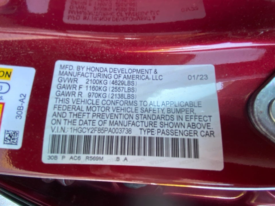 2023 Honda Accord Hybrid Touring