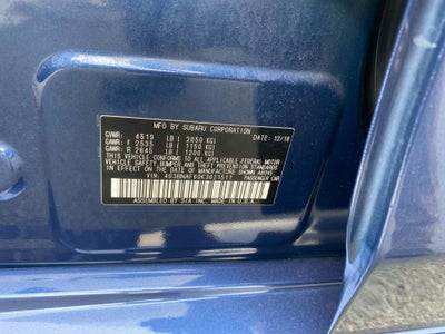 2019 Subaru Legacy 2.5i Premium
