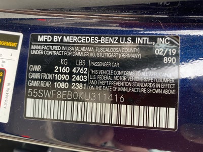 2019 Mercedes-Benz C 300 4MATIC®