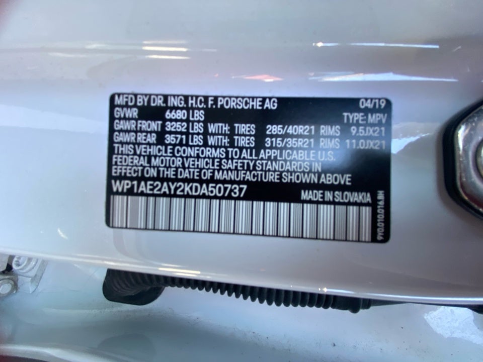 2019 Porsche Cayenne E-Hybrid E-Hybrid