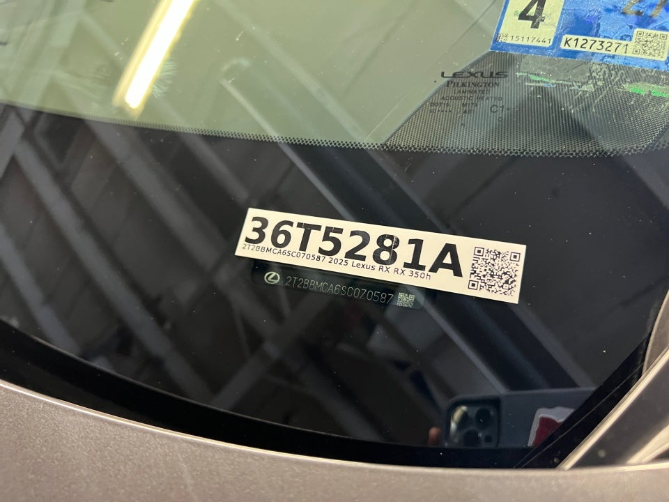 2025 Lexus RX 350h Premium