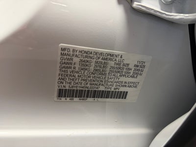 2022 Acura MDX Technology Package