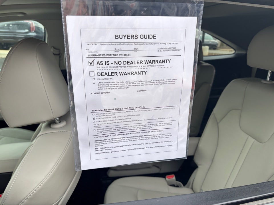 2025 Kia Sorento X-Line EX