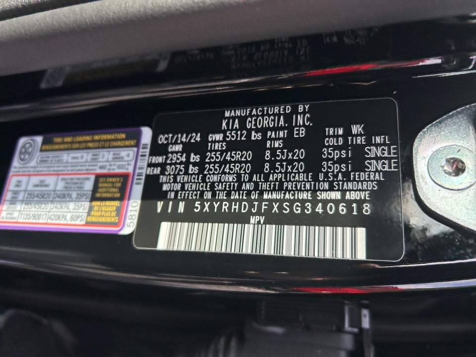 2025 Kia Sorento X-Line EX