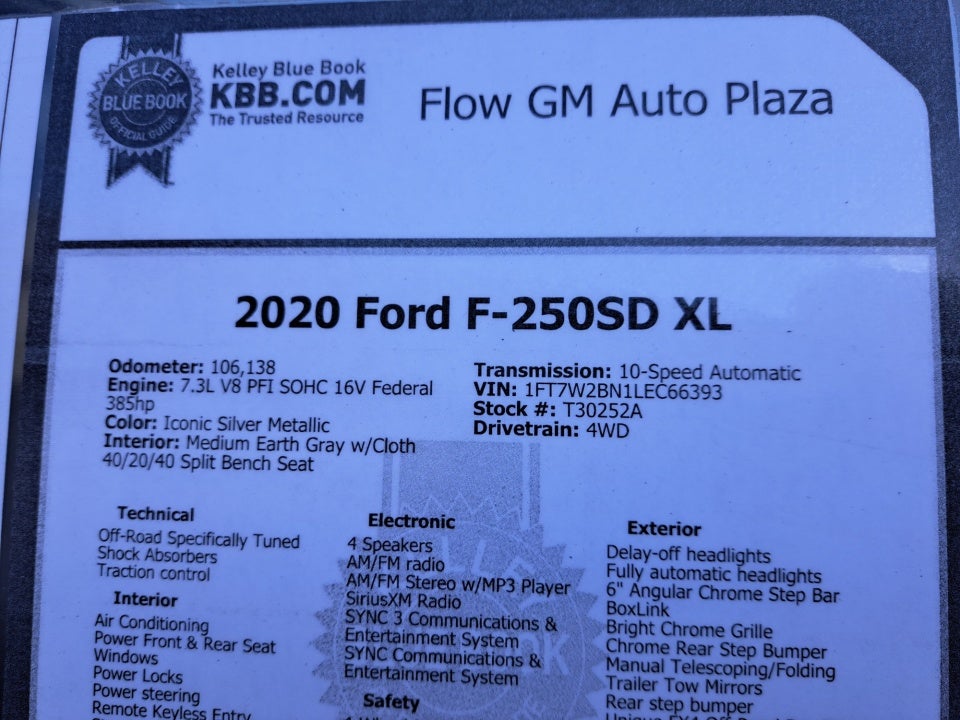 2020 Ford F-250 XL