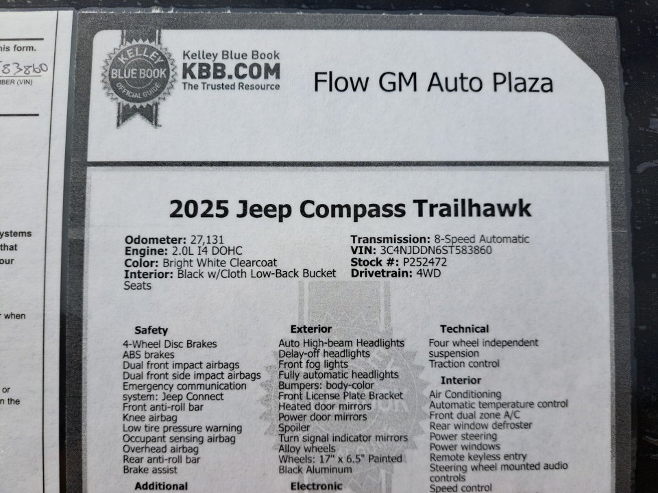2025 Jeep Compass Trailhawk