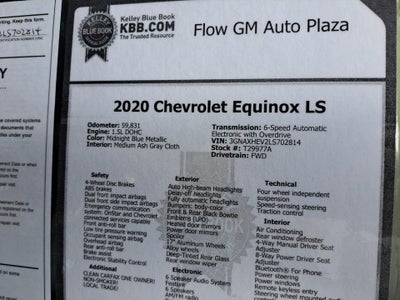 2020 Chevrolet Equinox FWD LS