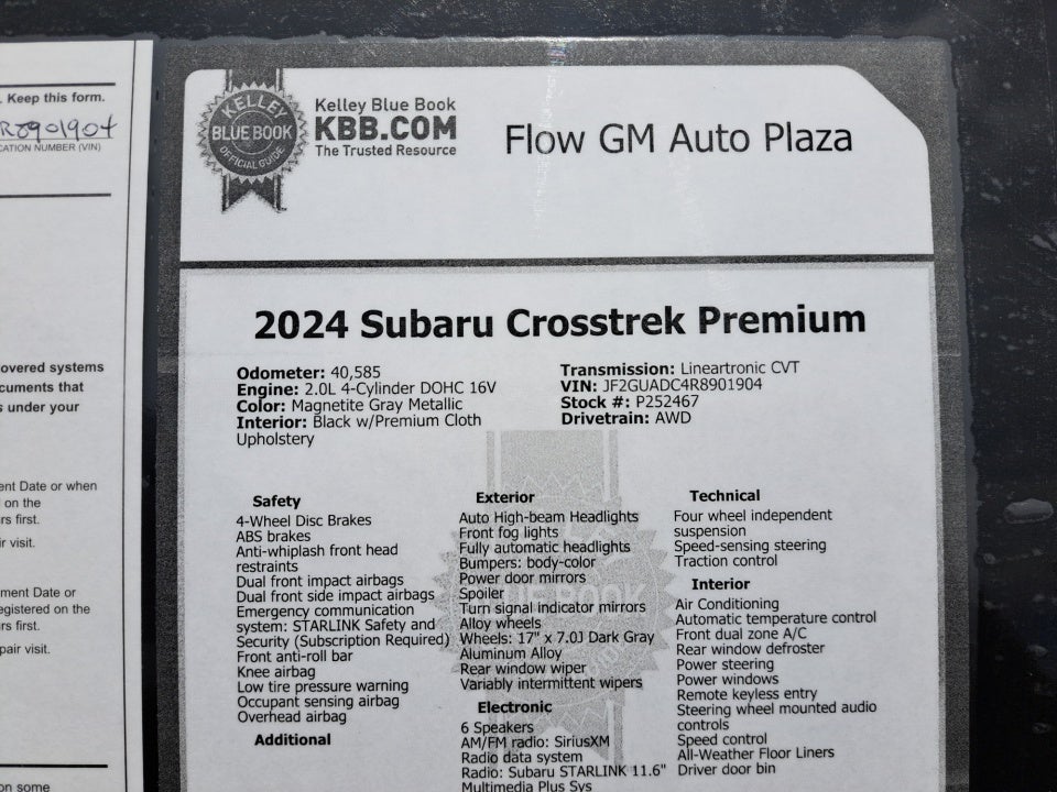 2024 Subaru Crosstrek Premium
