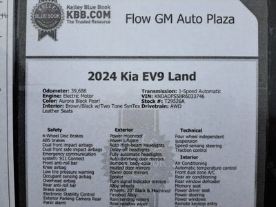 2024 Kia EV9 Land
