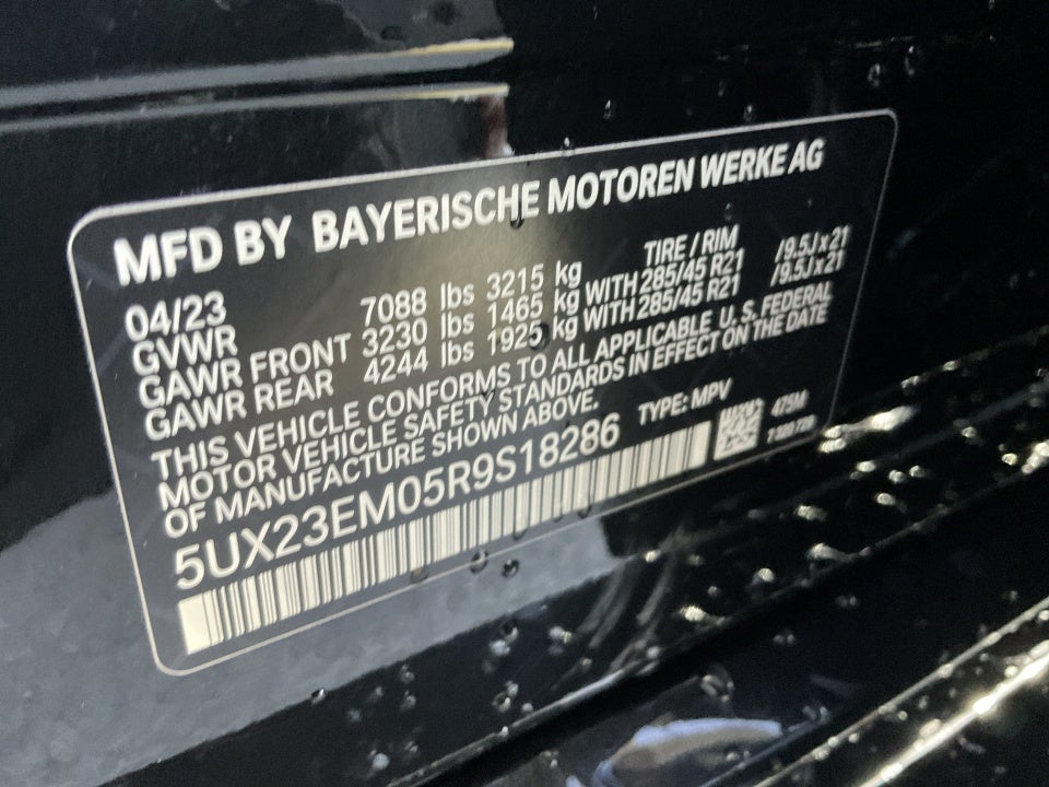 2024 BMW X7 xDrive40i