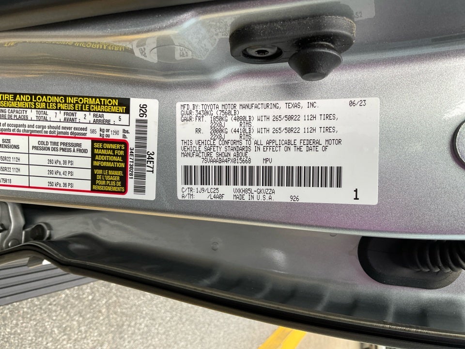 2023 Toyota Sequoia Capstone