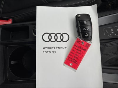 2020 Audi Q3 Premium Plus 45 TFSI S line quattro Tiptronic