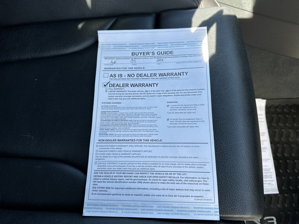 2018 Audi Q3 Premium Plus