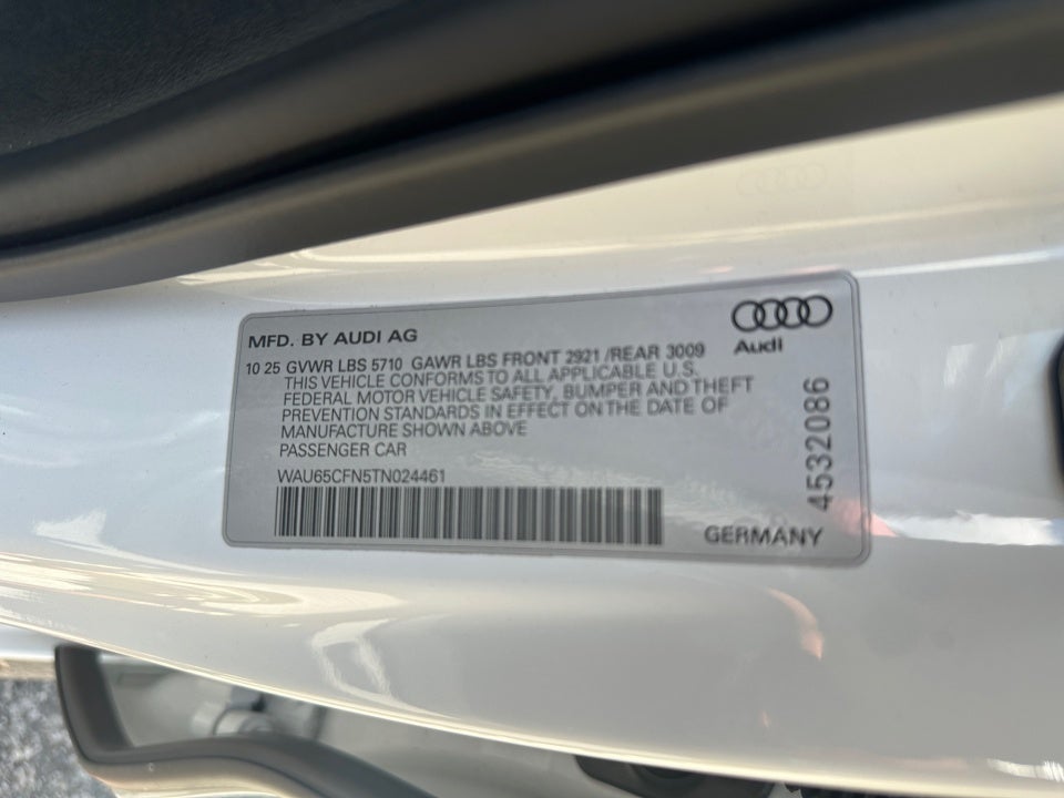 2026 Audi A6 Prestige