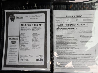 2012 Ford F-150 XLT