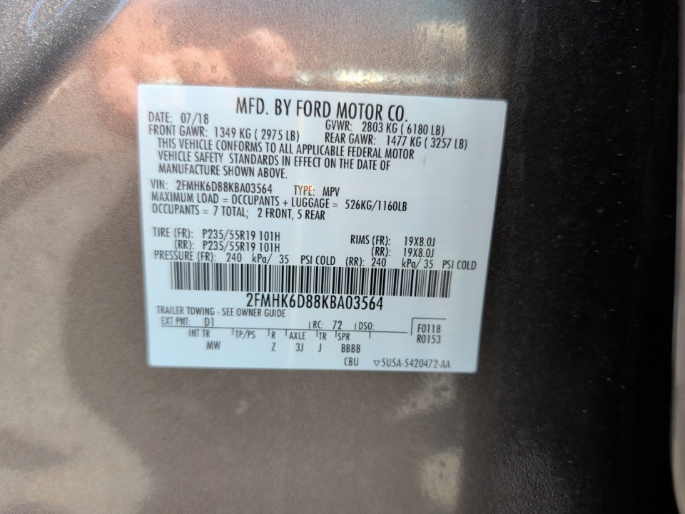 2019 Ford Flex Limited