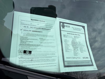 2018 Honda Pilot Elite