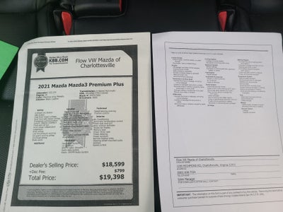 2021 Mazda Mazda3 Sedan 2.5 Turbo Premium Plus