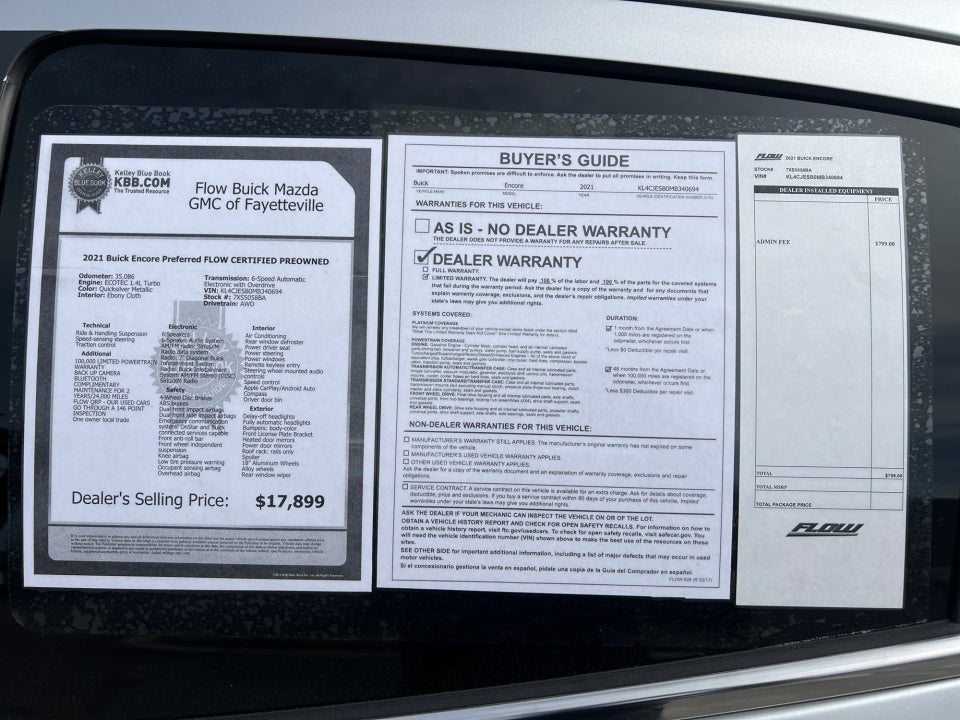 2021 Buick Encore AWD Preferred