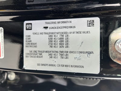 2023 Chevrolet Suburban 4WD RST