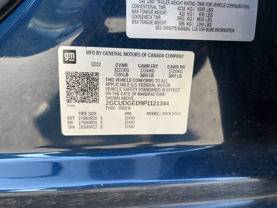 2023 Chevrolet Silverado 1500 LTZ