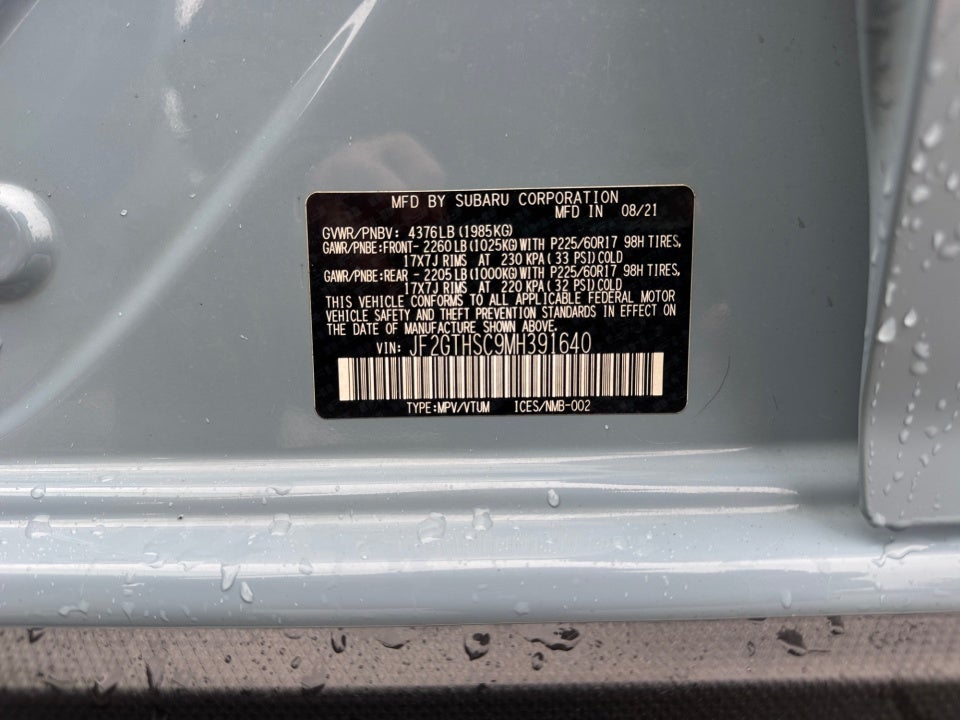 2021 Subaru Crosstrek Sport