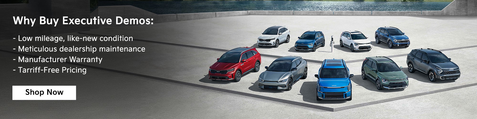 Executive Demo Vehicles