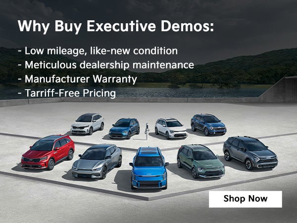 Executive Demo Vehicles